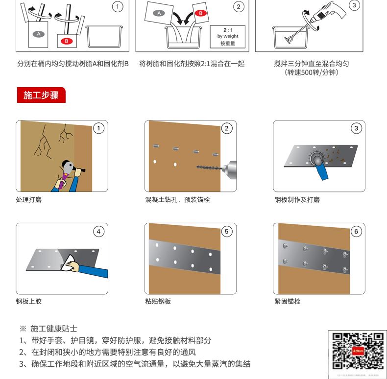 包钢修文粘钢加固施工过程